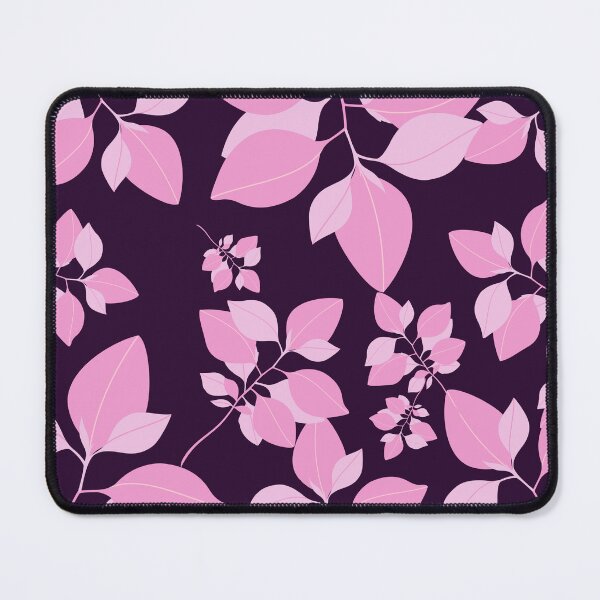 Item preview, Pink flowers on purple background designed and sold by Fantacaroo Designs.