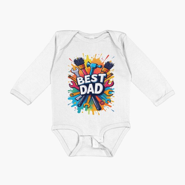 Item preview, Best Dad Ever - Colorful Tools Design for Handy Fathers designed and sold by InkredibleZ.