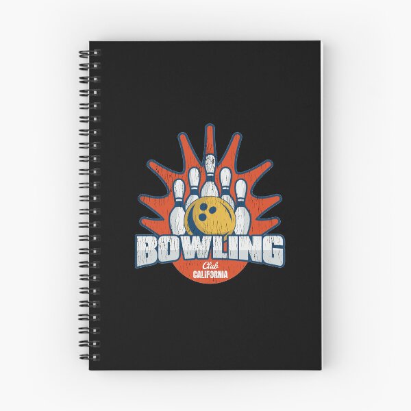 Item preview, "Vintage Bowling Club California  – Retro Style Design" designed and sold by paulo silveira.