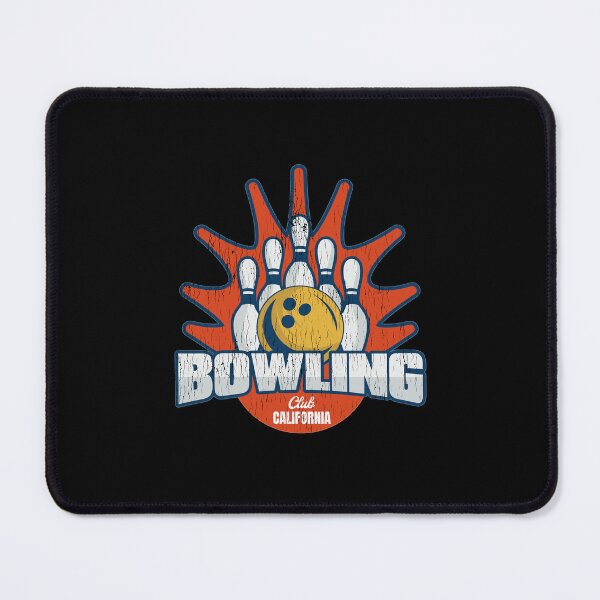 Item preview, "Vintage Bowling Club California  – Retro Style Design" designed and sold by paulo silveira.