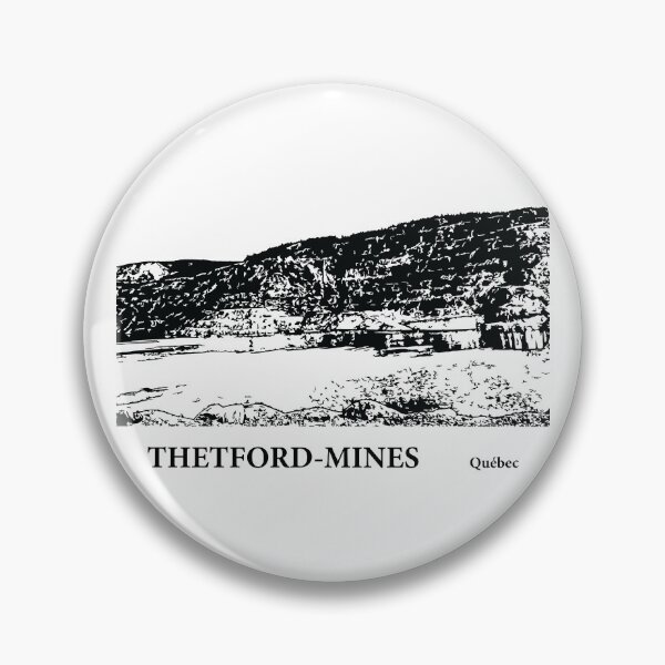Item preview, Thetford-Mines Québec designed and sold by Lakeric Cityscapes.
