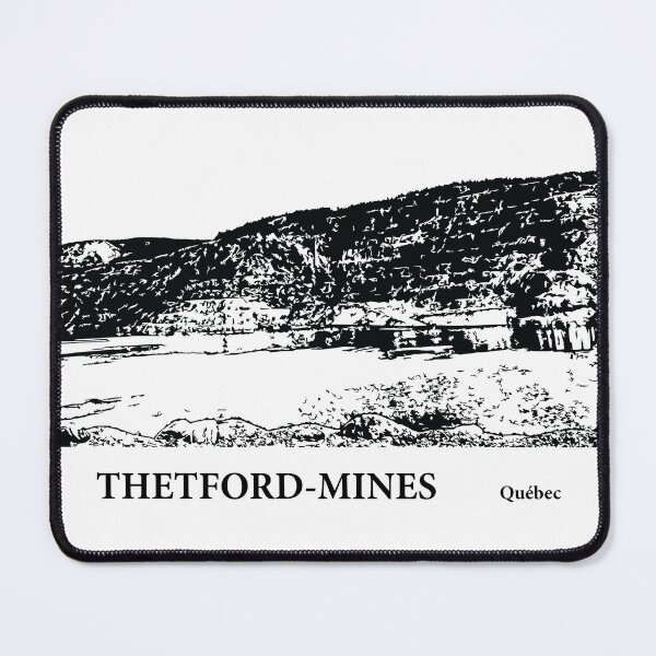 Item preview, Thetford-Mines Québec designed and sold by Lakeric Cityscapes.