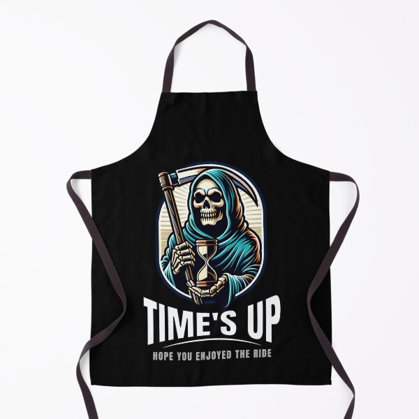 Item preview, Time's Up Grim Reaper designed and sold by RockBeeDesigns.