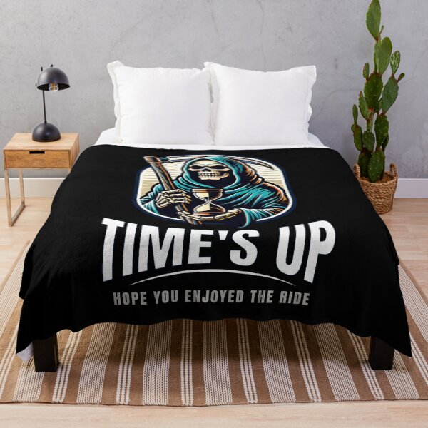 Item preview, Time's Up Grim Reaper designed and sold by RockBeeDesigns.