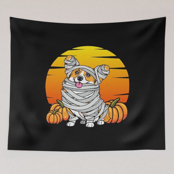 Item preview, Welsh Corgi Mummy Halloween Costume Dog Lover Cute designed and sold by alenaz.