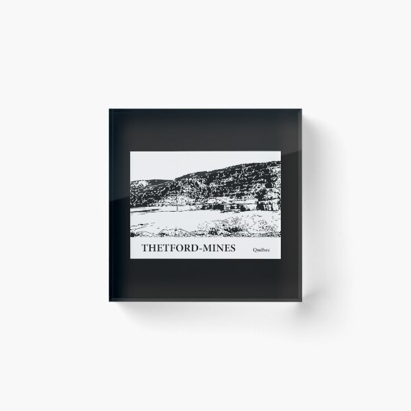 Item preview, Thetford-Mines Québec designed and sold by Lakeric Cityscapes.