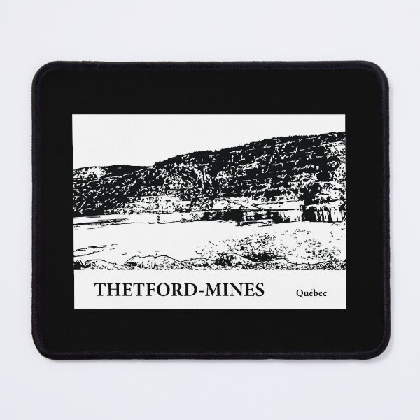 Item preview, Thetford-Mines Québec designed and sold by Lakeric Cityscapes.