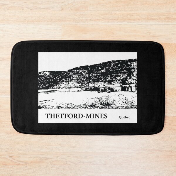 Item preview, Thetford-Mines Québec designed and sold by Lakeric Cityscapes.
