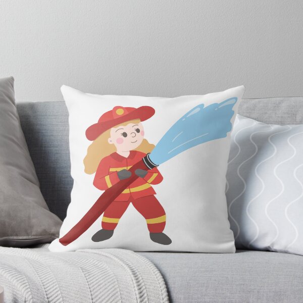 Item preview, Firewoman cartoon  designed and sold by T. Jinmy.