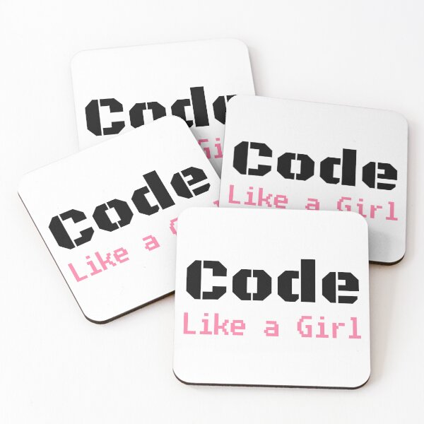 Item preview, Code Like A Girl - Programming Computer Science designed and sold by ScienceCorner.
