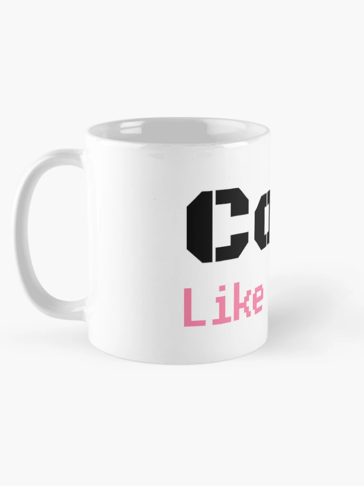 Thumbnail 5 of 6, Coffee Mug, Code Like A Girl - Programming Computer Science designed and sold by ScienceCorner.