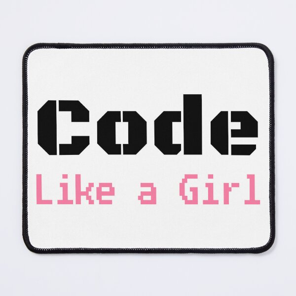 Artikelvorschau, Code Like A Girl - Programmieren Informatik entworfen und verkauft von ScienceCorner.