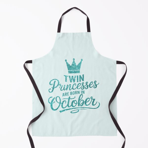 Item preview, Twin Princesses Are Born in October Gift For Twin designed and sold by Verycutethings.