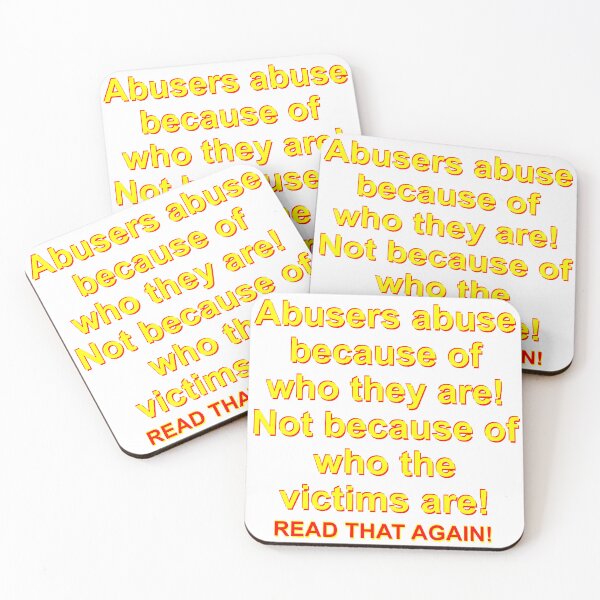 Item preview, Abusers abuse because of who they are designed and sold by Zendragon-Store.
