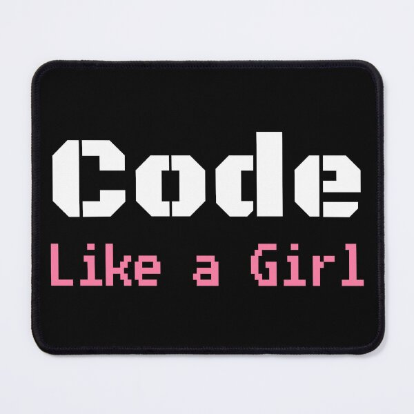 Artikelvorschau, Code Like A Girl - Programmieren Informatik entworfen und verkauft von ScienceCorner.