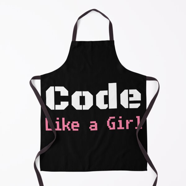 Item preview, Code Like A Girl - Programming Computer Science designed and sold by ScienceCorner.