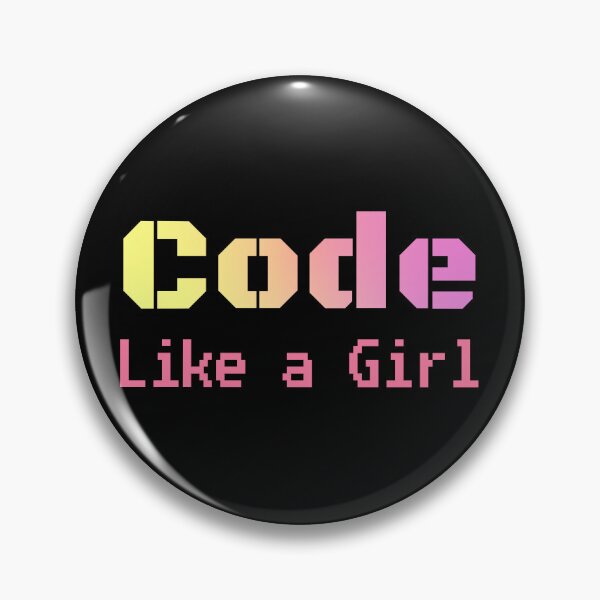 Item preview, Code Like A Girl - Programming Computer Science designed and sold by ScienceCorner.