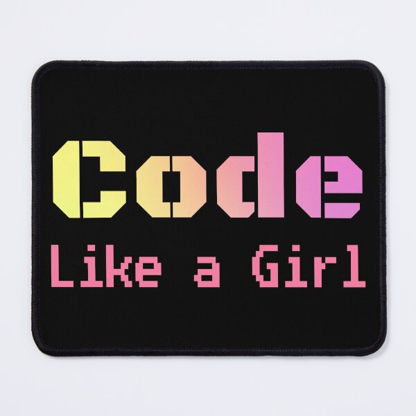 Artikelvorschau, Code Like A Girl - Programmieren Informatik entworfen und verkauft von ScienceCorner.