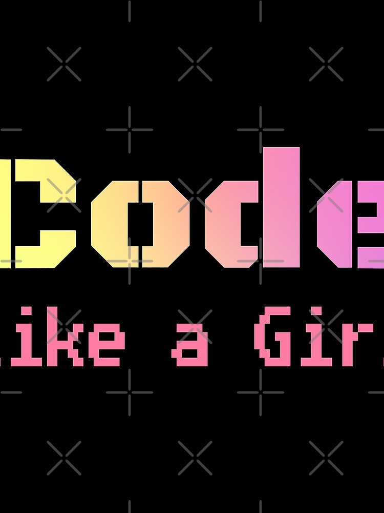 Thumbnail 3 of 3, Scarf, Code Like A Girl - Programming Computer Science designed and sold by ScienceCorner.