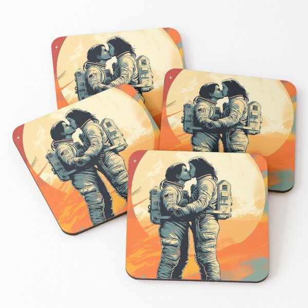 Item preview, Cosmic Love, Girls in Love designed and sold by ArtPixelHaven.