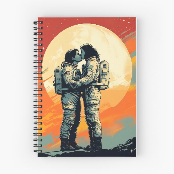Artikelvorschau, Kosmische Liebe, verliebte Mädchen entworfen und verkauft von ArtPixelHaven.
