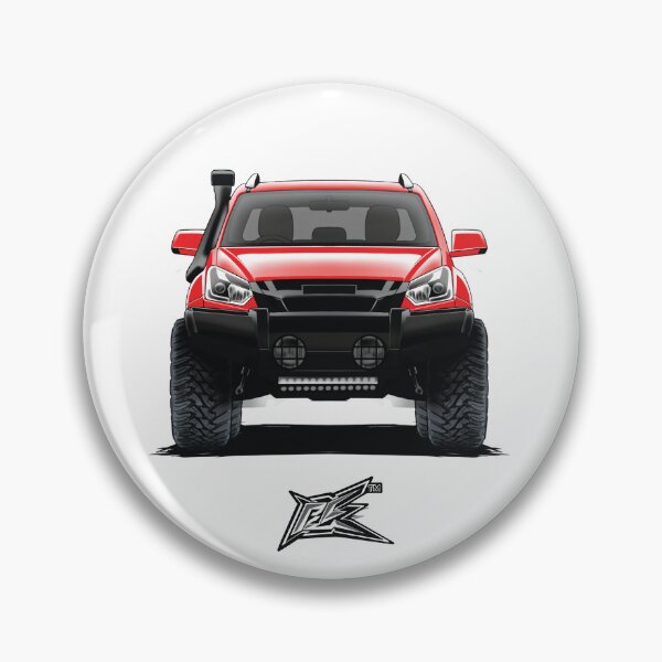 Item preview, isuzu dmax vcross overland red  designed and sold by NaquashM.