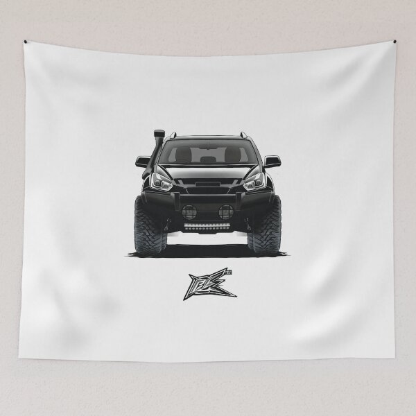 Item preview, isuzu dmax vcross overland black  designed and sold by NaquashM.