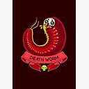 Death Worm Spiral Notebook By Kyrajones Redbubble