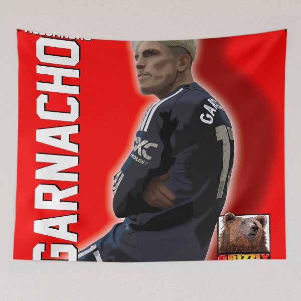 Item preview, Alejandro Garnacho – The Future of Manchester United designed and sold by GrizzlyCollective.