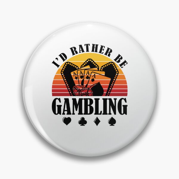 Item preview, I'd Rather Be Gambling Casino Gambler designed and sold by jaygo.