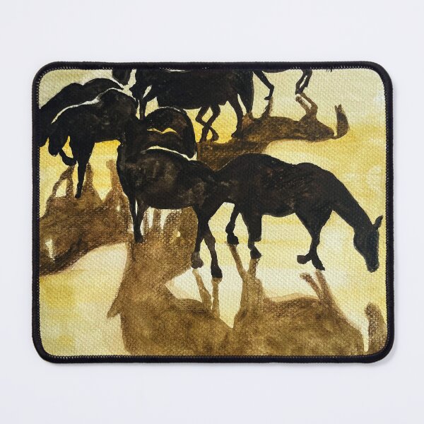 Item preview, Herd of horses designed and sold by goAnecha.