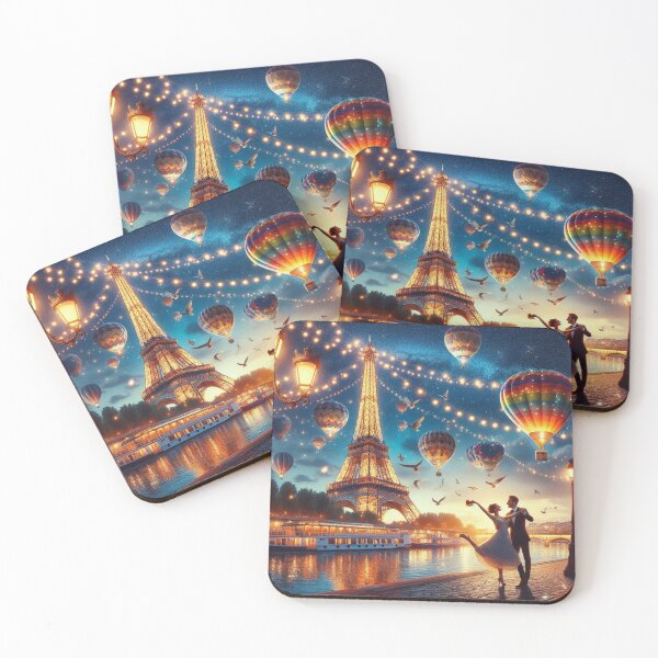 Item preview, Enchanted Evening in Paris designed and sold by ZenOfAIarts.
