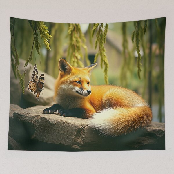 Item preview, THE FOX OF WILLOW FARM designed and sold by CinemaObscura.