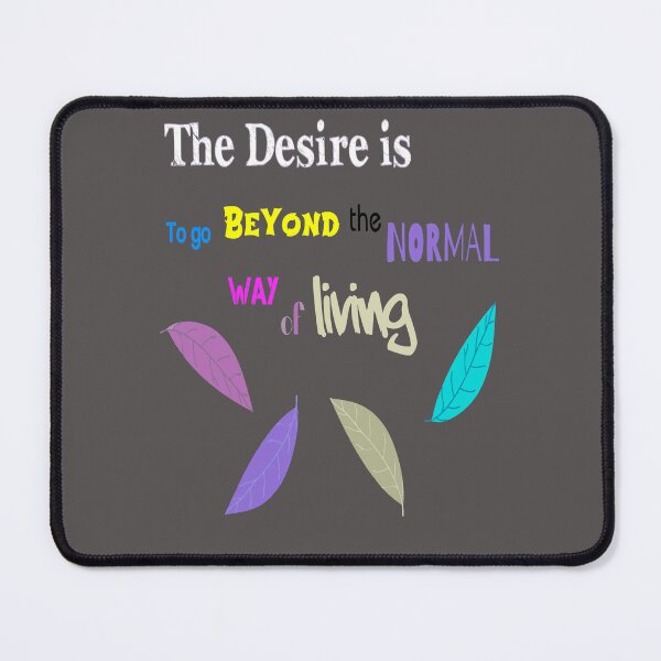 Item preview, Beyond the Normal Living Quote and Illustration By Patjila designed and sold by patjila.