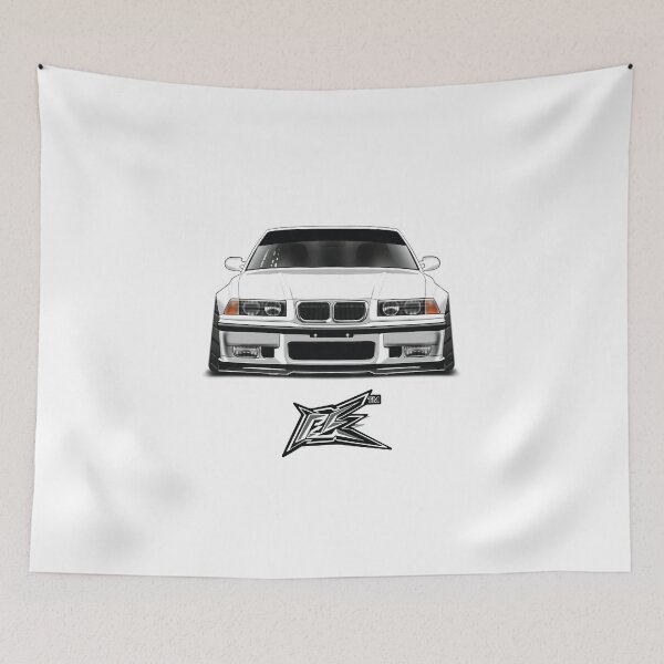 Item preview, beemer german sports sedan white  designed and sold by NaquashM.