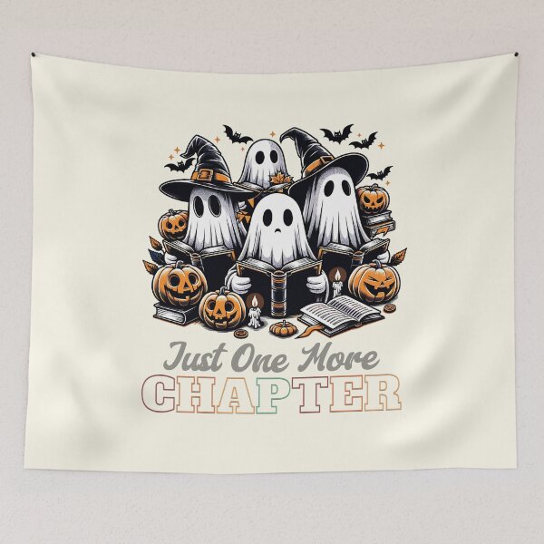 Item preview, Just One More Chapter Halloween designed and sold by RockBeeDesigns.