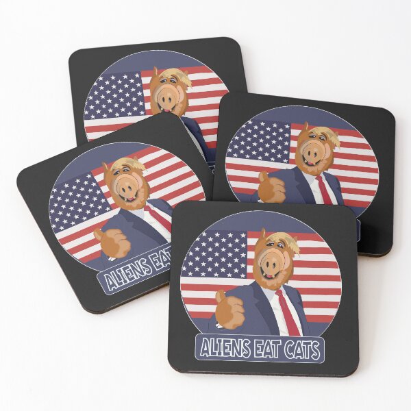 Item preview, Alf the cat-eating alien imitates Trump. designed and sold by Nanar1984.