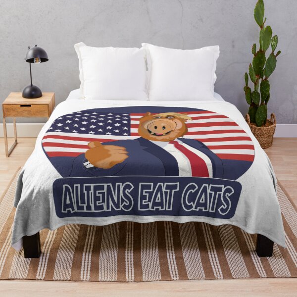 Item preview, Alf the cat-eating alien imitates Trump. designed and sold by Nanar1984.