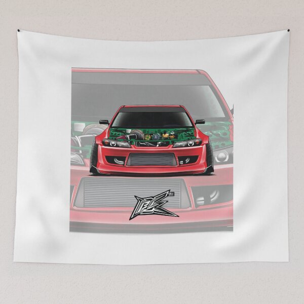 Item preview, nissan s15 silvia red  designed and sold by NaquashM.