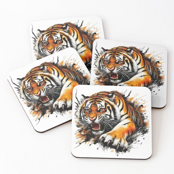 Item preview, roaring tiger designed and sold by shashouhaiti29.