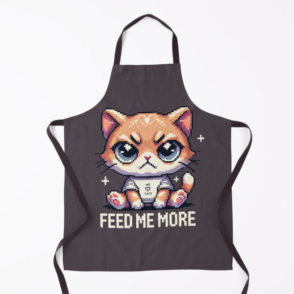 Item preview, "Feed me more" - Cat designed and sold by WeLoveCatss.