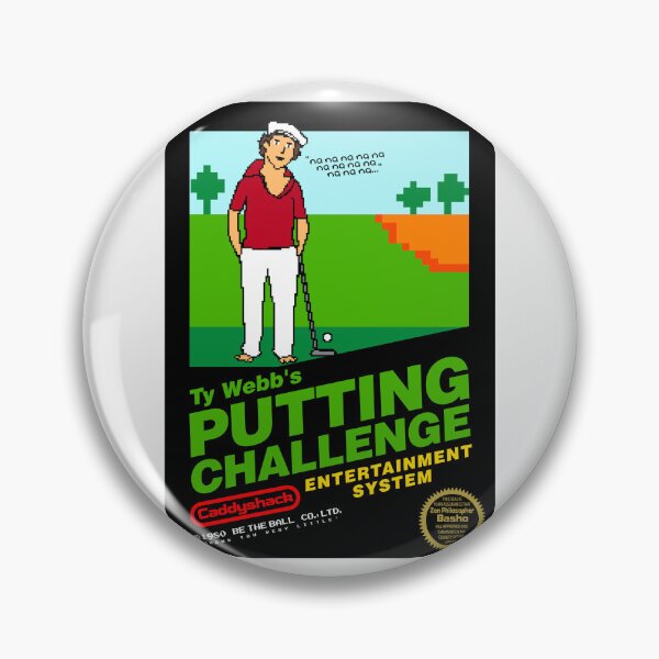 Item preview, Ty Webb's Putting Challenge Video Game  designed and sold by acquiesce13.