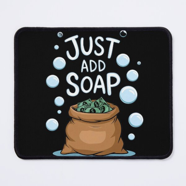 Item preview, Money Laundering: Just Add Soap designed and sold by Situstshirts.