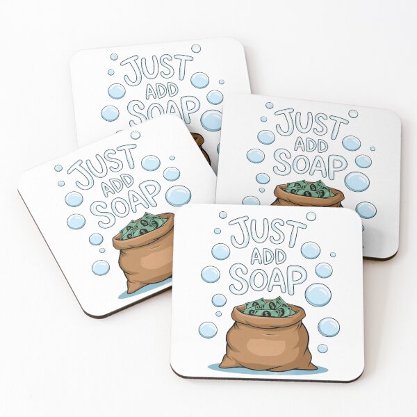 Item preview, Money Laundering: Just Add Soap designed and sold by Situstshirts.