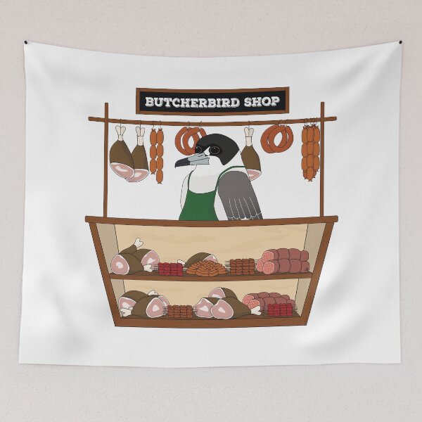 Item preview, ButcherBird Shop designed and sold by yanatibear.