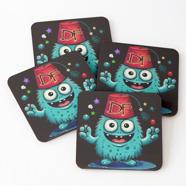 Artikelvorschau, Magisches Fez-Monster-Logo entworfen und verkauft von MagicFez.