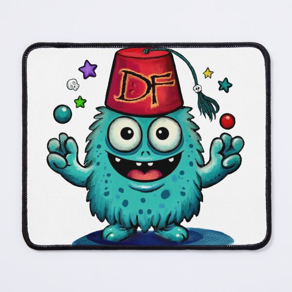 Item preview, Magic Fez Monster logo designed and sold by MagicFez.
