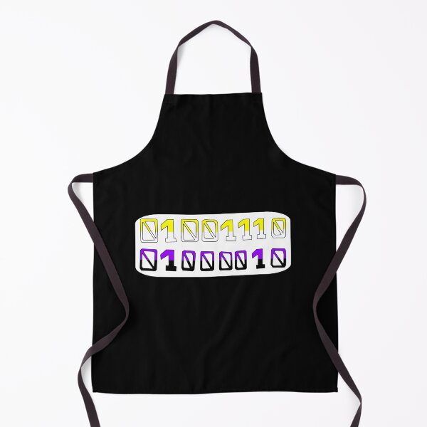 Item preview, NB written in binary code designed and sold by Natty Warkentin.