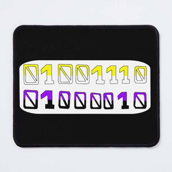 Item preview, NB written in binary code designed and sold by Natty Warkentin.