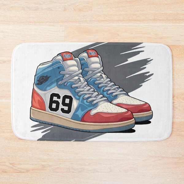 Item preview, Retro 69 Basketball Shoes Illustration | Classic Sneaker Art designed and sold by waterloop.